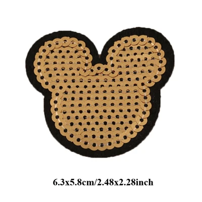 1 шт. Микки Parches parches ropa вышивка железные нашивки для одежды DIY Одежда с героями мультфильмов Лоскутные наклейки Швейные Аппликации - Цвет: 39