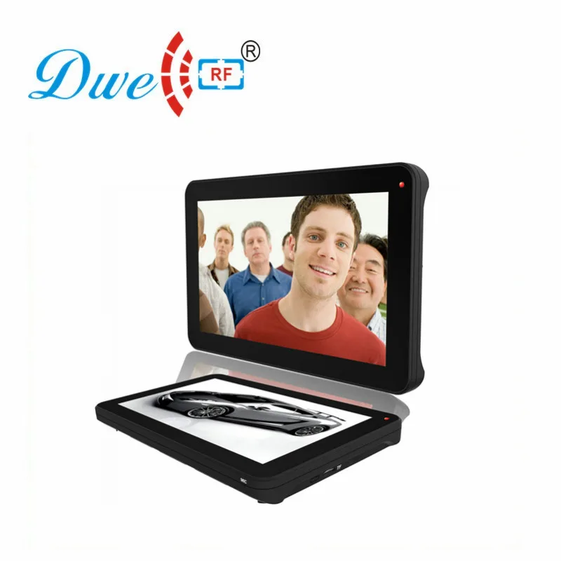 DWE CC RF 9'' Inch Color Video Intercom Wired Touch Screen Door Phone RFID Password Doorbell DW-906R | Безопасность и