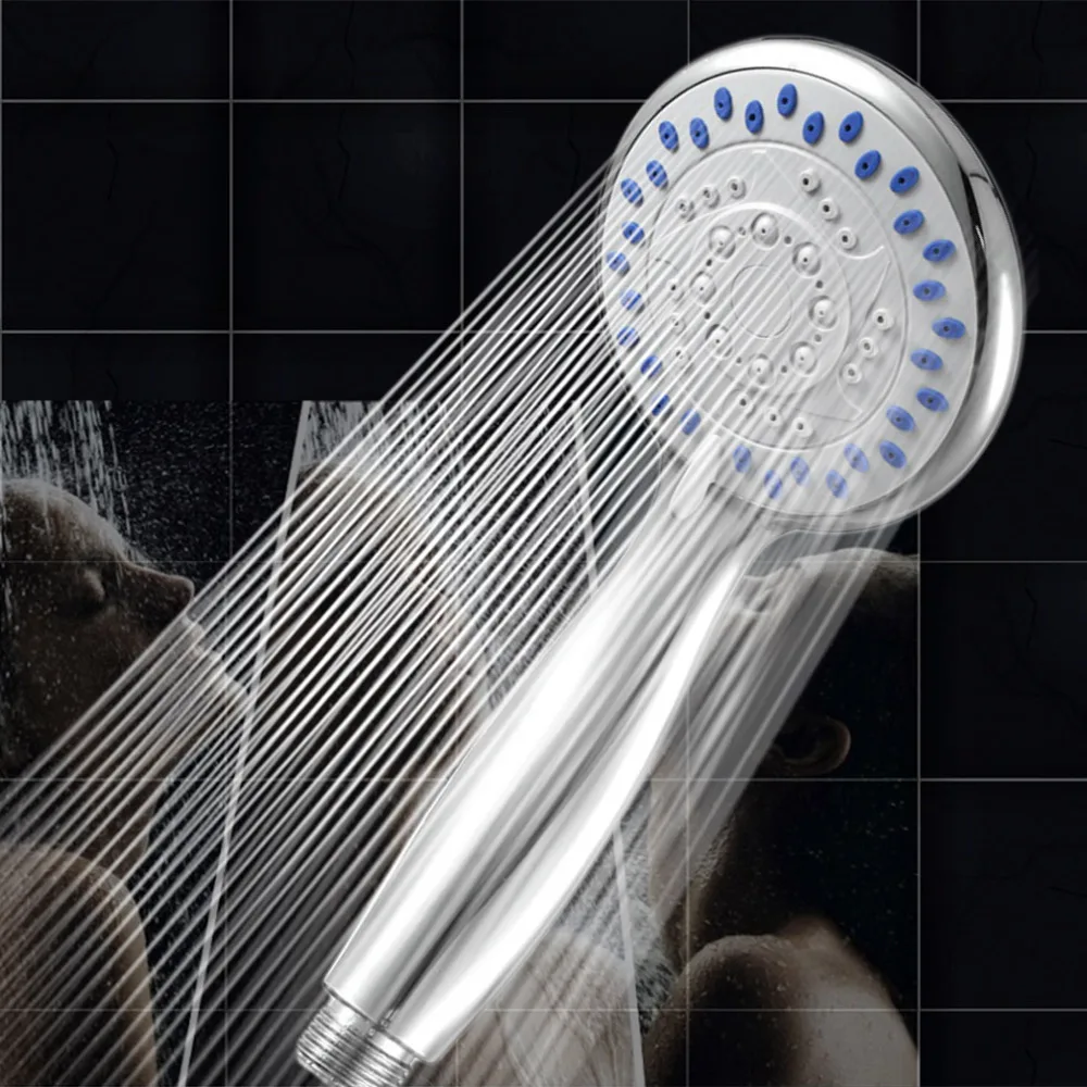 Большая функция хромированная насадка для душа Handset Handheld Anti limescale универсальная