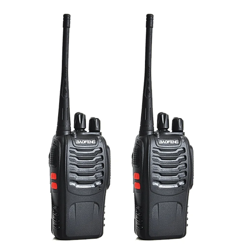 2 шт. Walkie Talkie Радио BaoFeng BF-888S 5 Вт Портативный Любительское радио 2 рации baofeng 888 рация для охоты радиостанция Рация - Цвет: 888S