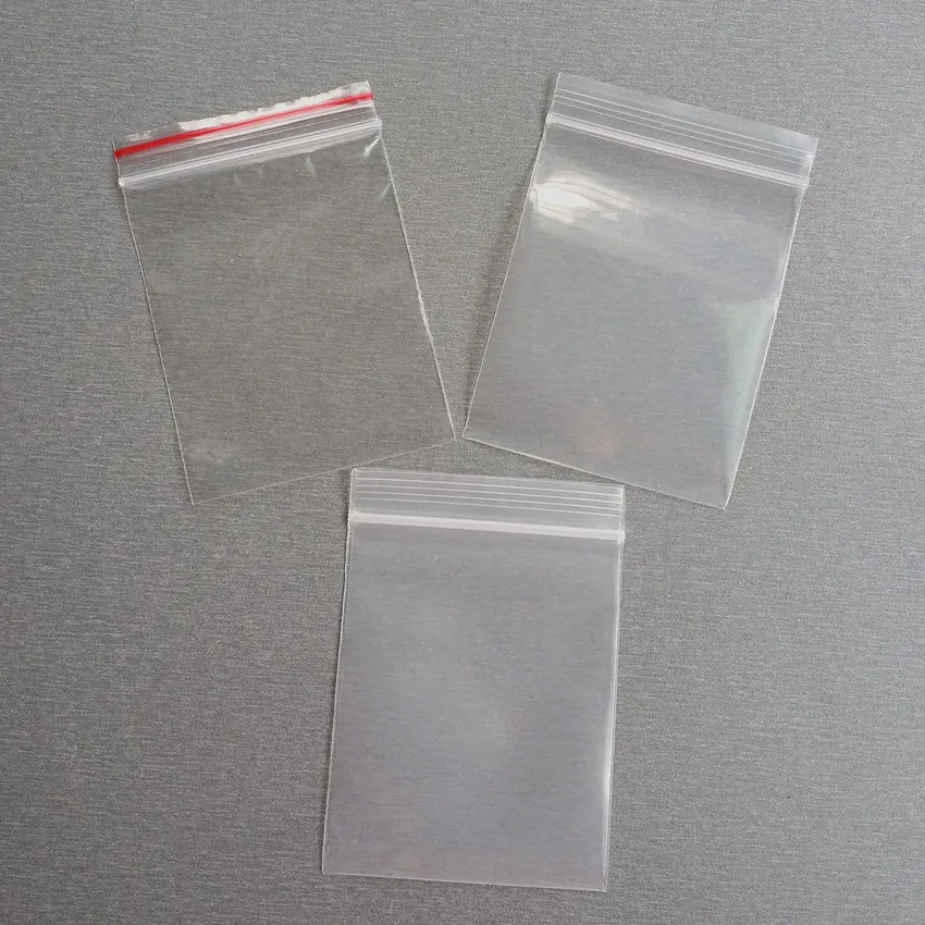 2 вида толщиной 11x30 см самозапечатывающийся молнии Ziplock Пластиковый пакет relosable клип цепь продуктовая упаковка упаковочные мешки 500 шт