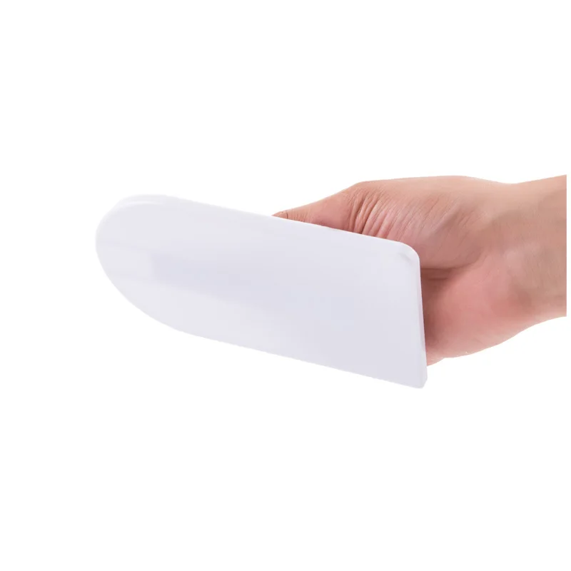 Пластик масло шпатель торт гладкой Полировщик Инструменты Кухня Пособия по