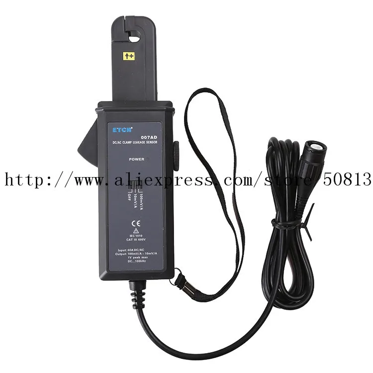 ETCR007AD датчик переменного/постоянного тока утечки постоянный ток ~ 400 Гц|leakage