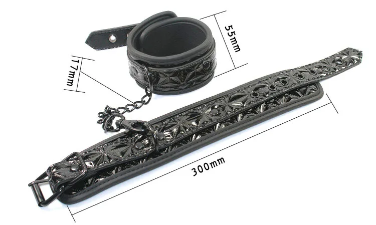 Новые высококачественные секс-наручники из искусственной кожи страстный секс