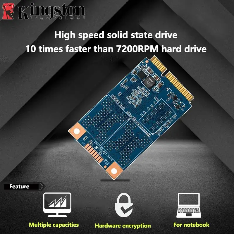 SSD накопитель Kingston MSATA 120/240/480/2 5 ГБ 1 ТБ 3 0 дюйма|Внутренние твердотельные