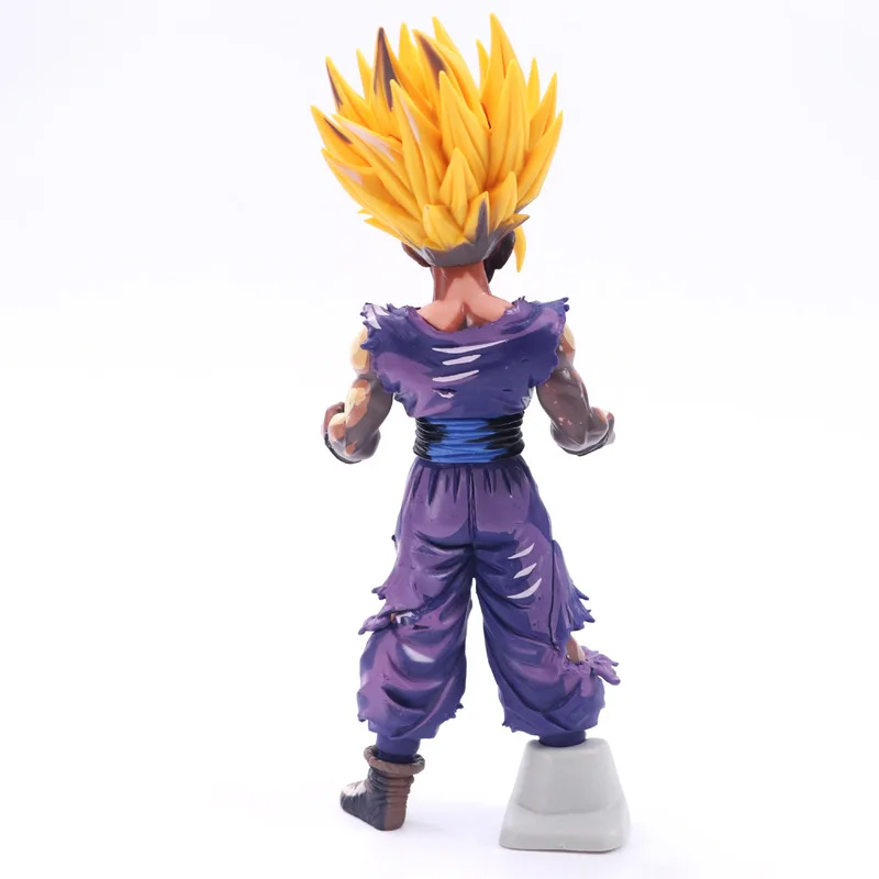 MSP специальная аниме цветная фигурка 24 см Драконий жемчуг Z Super Saiyan The Son Gohan ПВХ