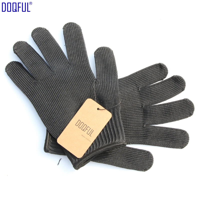 Защитные рабочие перчатки устойчивые к порезом из нержавеющей стали |