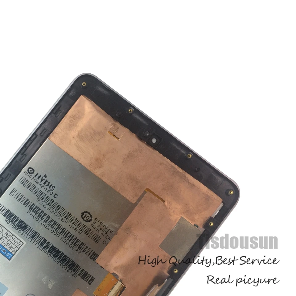 Для ASUS Google Nexus 7 1st Gen nexus7 2012 ME370 ME370T ЖК-дисплей с рамкой сенсорный экран планшет