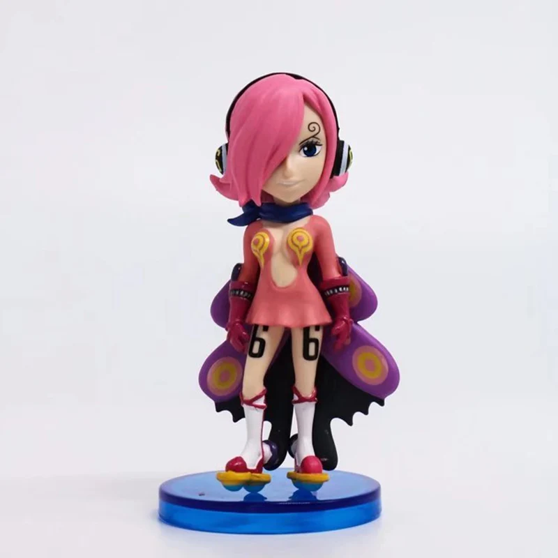 One piece 6 шт./компл. Vinsmoke family Mini фигурки судью рейджу ичиджи Ниджи модель игрушки Фигурки Brinquedos аниме 8 см