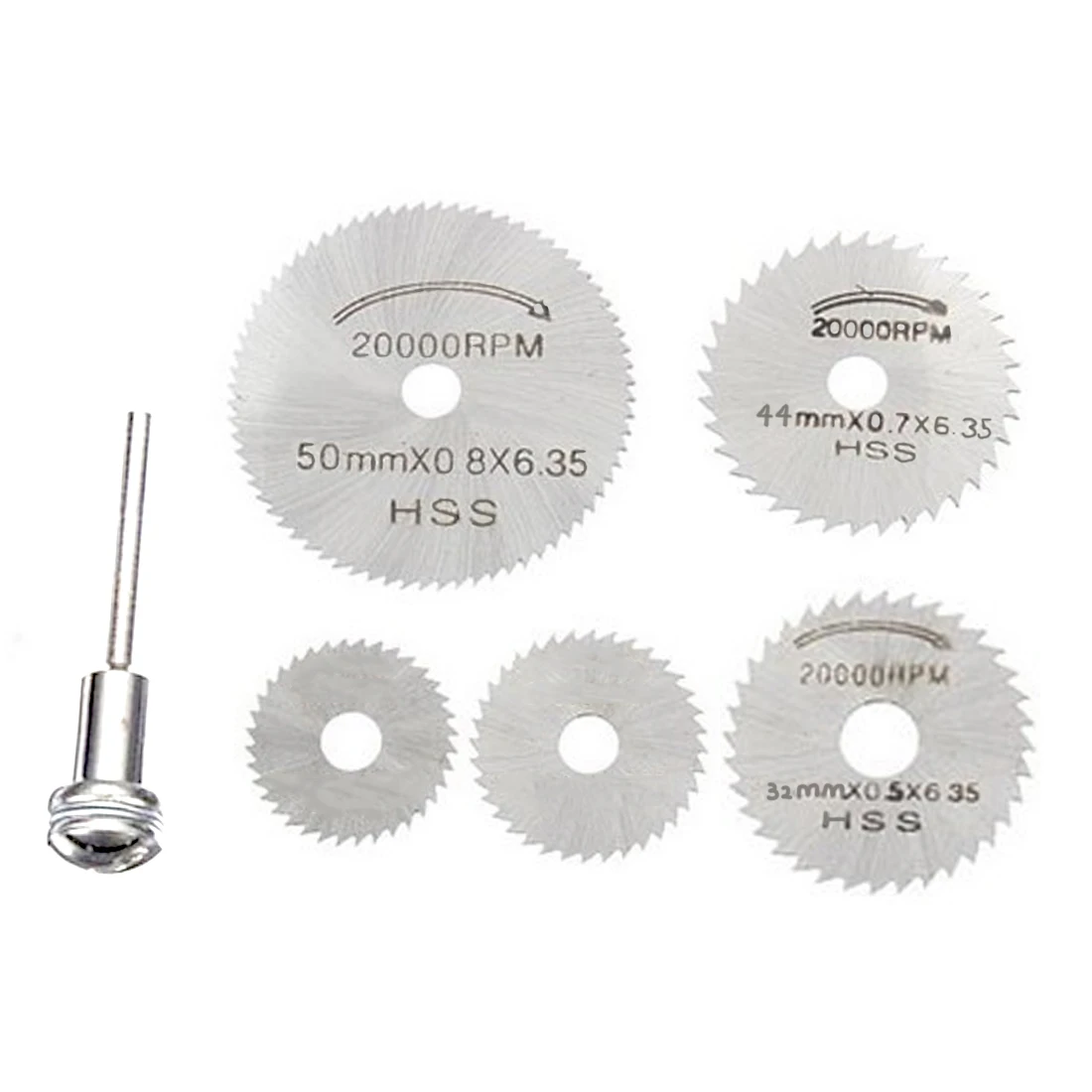 Мини HSS дисковая пила, лобзик, роторный инструмент для Dremel, металлический резак, электроинструмент, набор дисков для резки древесины, буровая оправка
