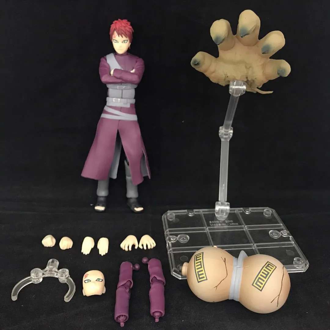 Японские Аниме фигурки Наруто игрушки Kazekage Gaara экшн 15 см ПВХ Модель Hokage игрушка