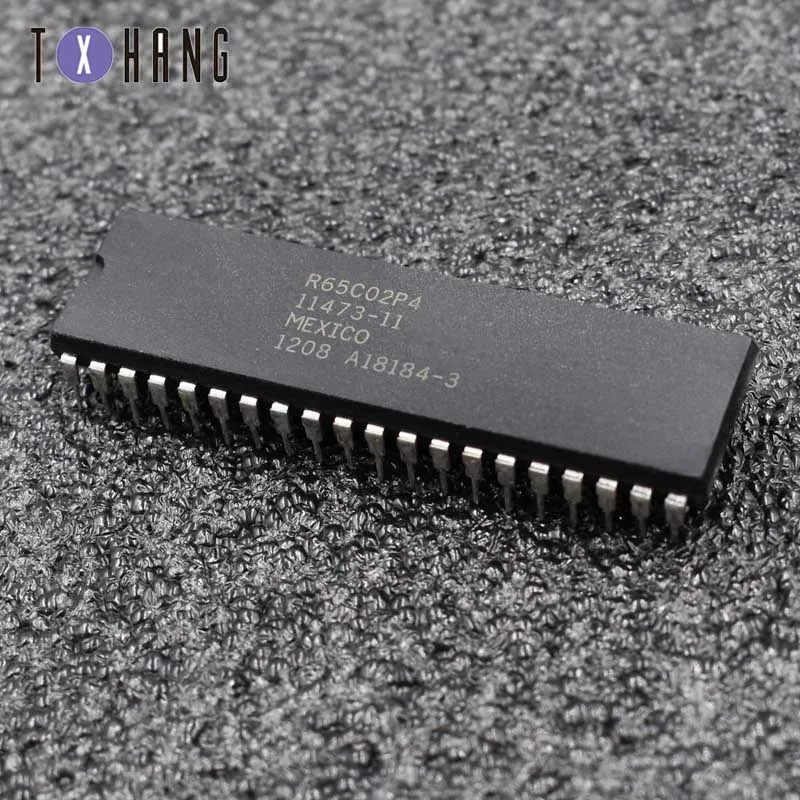1/5 шт R65C02P4 R65C02P4E R65C02 микропроцессор ROCKWELL DIP-40 IC | Электронные компоненты и