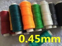 jh001 0 45mm 50 meters waxed thread sting for leather sewing waxed leather string thread