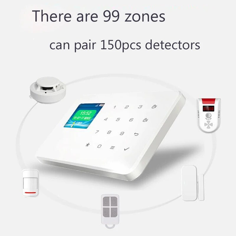 Android iso приложение Беспроводной gsm Текст сигнализации дома Системы smart ip Security