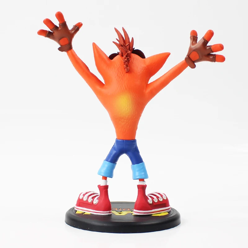 23 см аварийная фигурка Bandicoot игрушка волк оборотенок окрашенная статуя отличный