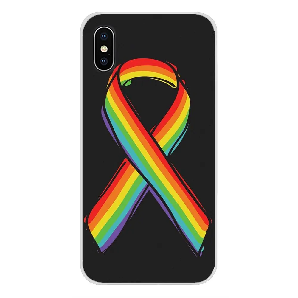 Чехол из ТПУ для геев лесбиянок ЛГБТ радуга гордость искусство Xiaomi Redmi Note 6A MI8 Pro S2