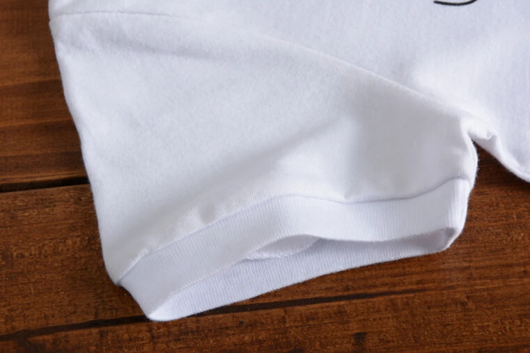 Ребенка девушка одежда летних девочек комплект одежды дети минни маус 2 шт.