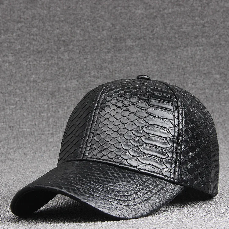COKK Pu Leather Baseball Cap Hip Hop Dad Hat For Women Men Unisex Snapback Adjustable Outdoor Gorras Kpop Autumn Winter Hat Bone