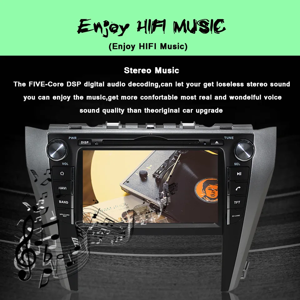 Автомобильный dvd плеер android 10 0 Восьмиядерный стерео радио navi gps магнитола для toyota