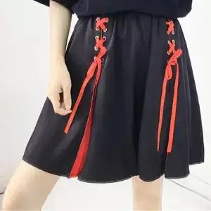 Dress Летняя футболка с принтом Kawaii Japan, женская черная летняя футболка, топ, одежда в стиле Харадзюку, футболки для девочек, футболка, уличная одежда - Цвет: Dress