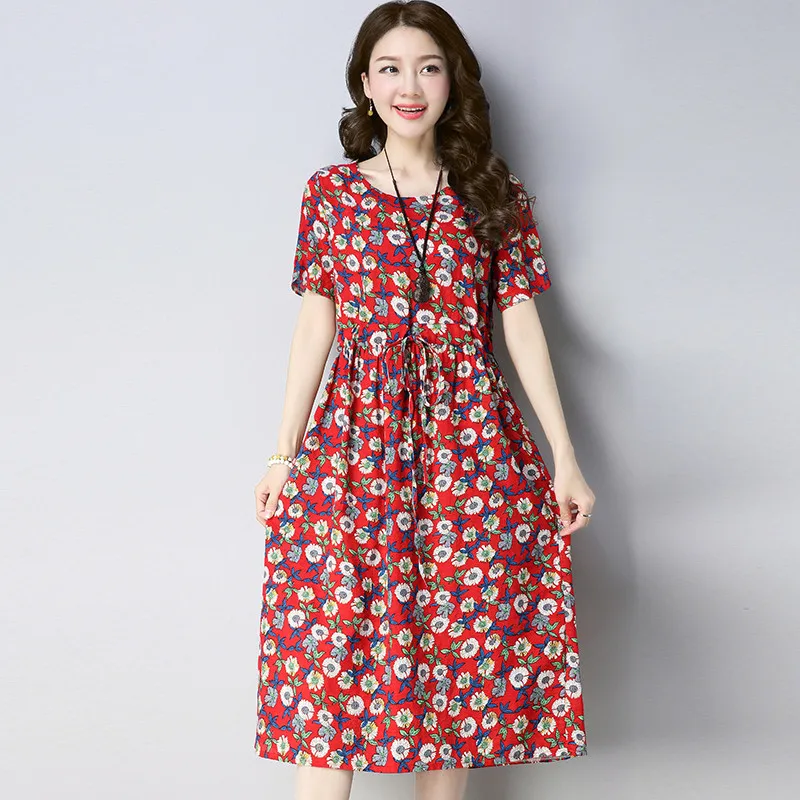 2019 новые женские Платье с цветочным принтом Лето обтягивающее повседневное