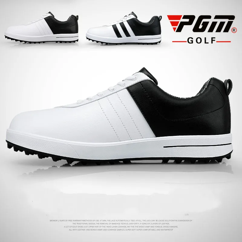 PGM Golf Shoes Golf Sneakers Men's Waterproof Shoes Nailless Breathable Shoes