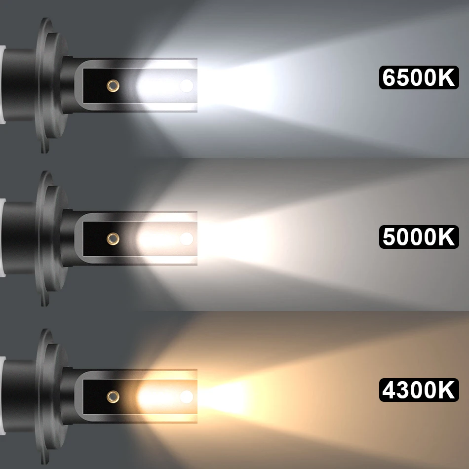 HLXG 2 шт. 5000 K белый авто H7 светодиодный H4 с Lumi светодиодный s luxeon ZES фишки для автомобильных фар H1 светодиодный H11 H8 HB3 9005 HB4 9006 12 В led лампа