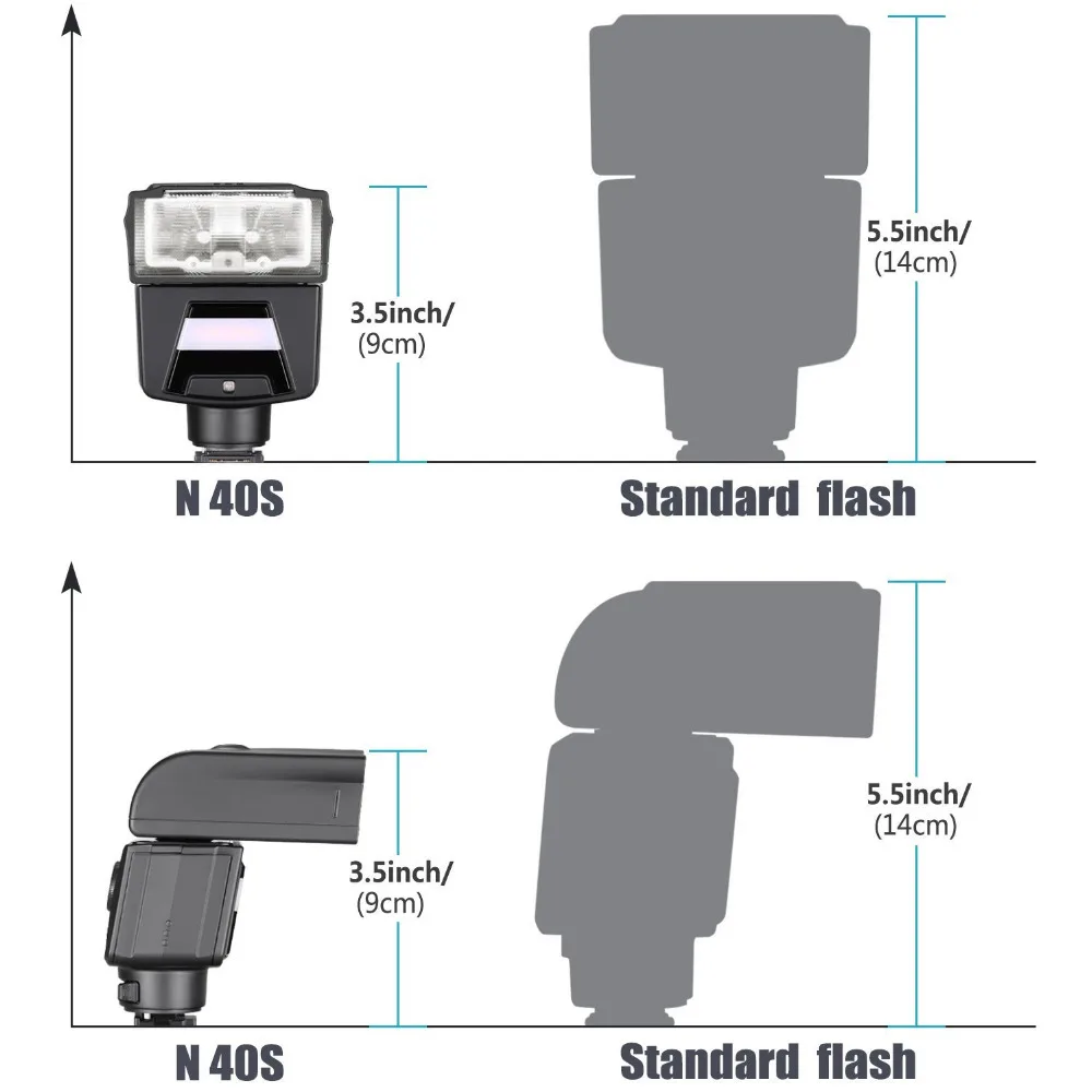 Neewer TTL GN42 HSS 1/8000 секунды Вспышка Speedlite со светодиодным светильник для Sony A7 A7S A7SII A7R