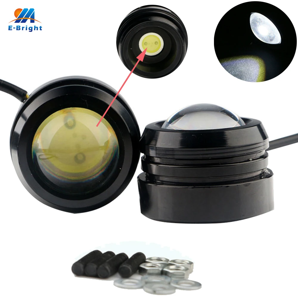 YM E Bright 2X(1 пара) 40*30 мм 3 Вт Светодиодный светильник s Eagle Eye светодиодный дневные
