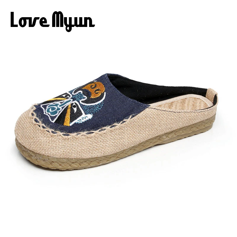 

Summer New 2019 Fashion Canvas Shoes Men Loafers Low top Breathable Flat Heel Men's Casual Shoes Male Driving Shoes D11-32