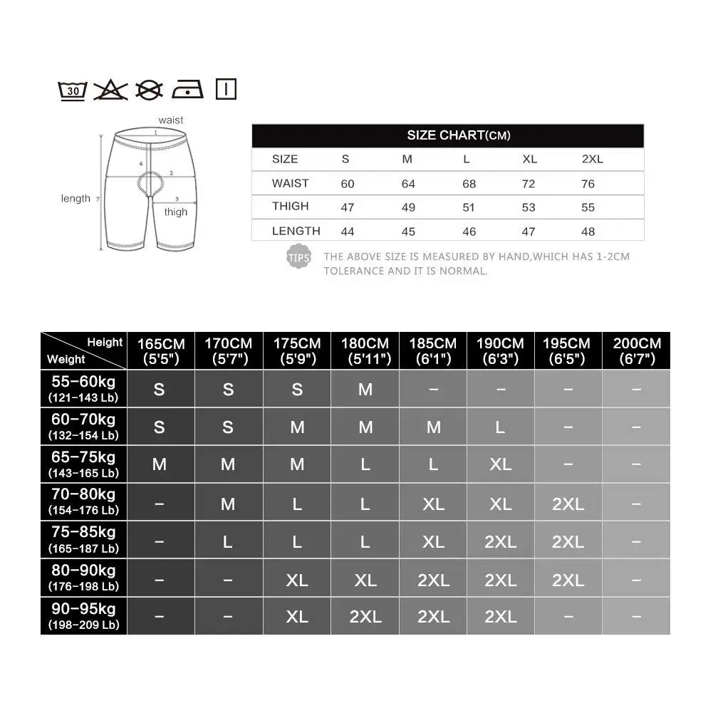 NOOYME Cycling Shorts Men's Padded Bicycle Ridings Bike Biking Cycle Wear Tights Breathable camping shorts | Спорт и развлечения