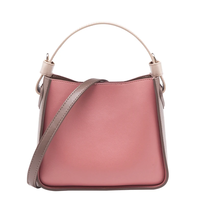 Летняя розовая шикарная женская сумка через плечо Маленькая мессенджер из