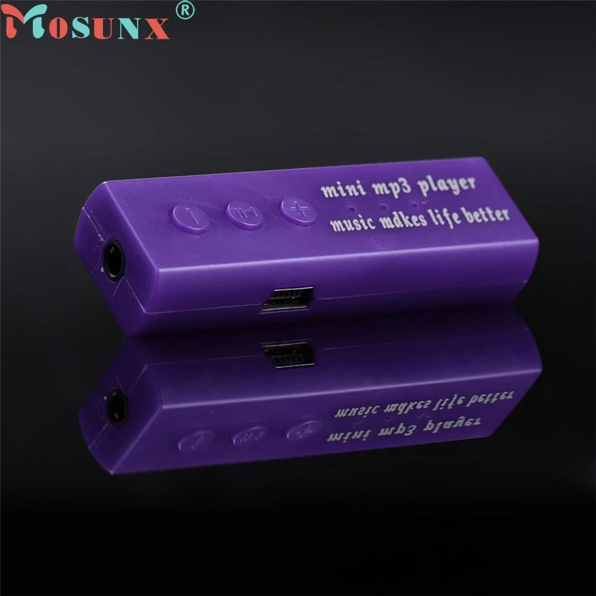 Mosunx A18 Mecall Tech новый горячий мини USB клип цифровой Mp3 музыкальный плеер поддержка 16