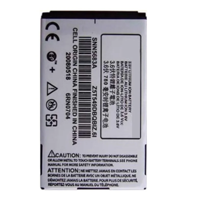 SNN5683A Battery for Phone Motorola E680 A780 A760 A728 E680i A768 E680g V635 V620 V600 V545 V525 V501 V400 V300 V60 Bateria New | Мобильные
