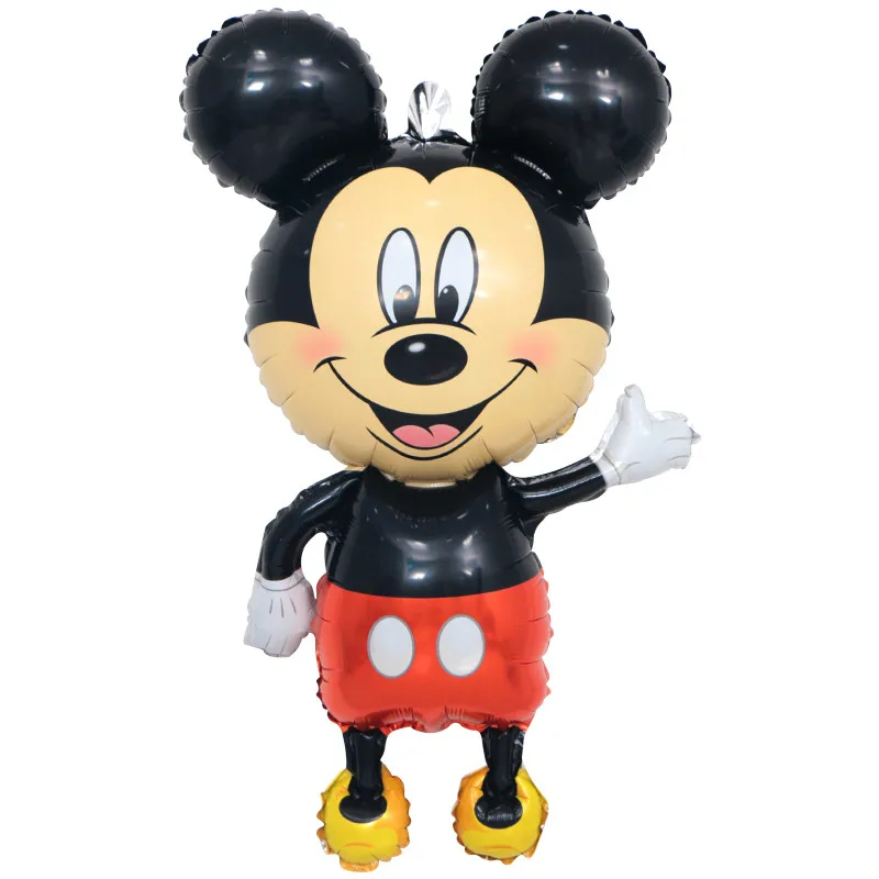 mickey 1 шт./лот 112*64 см Микки и Минни большой размер воздушные шары для дня рождения украшения Воздушные шары красный воздушный шар "Минни" поставки - Цвет: mickey