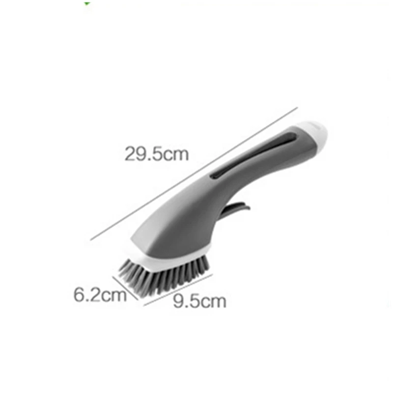 Многофункциональная противоскользящая Щетка с длинной ручкой для кухни Съемная