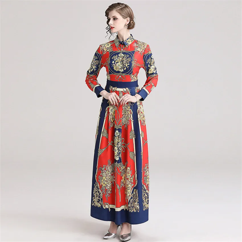 Весеннее платье женское дизайнерское подиумное 2020 высокое качество модное