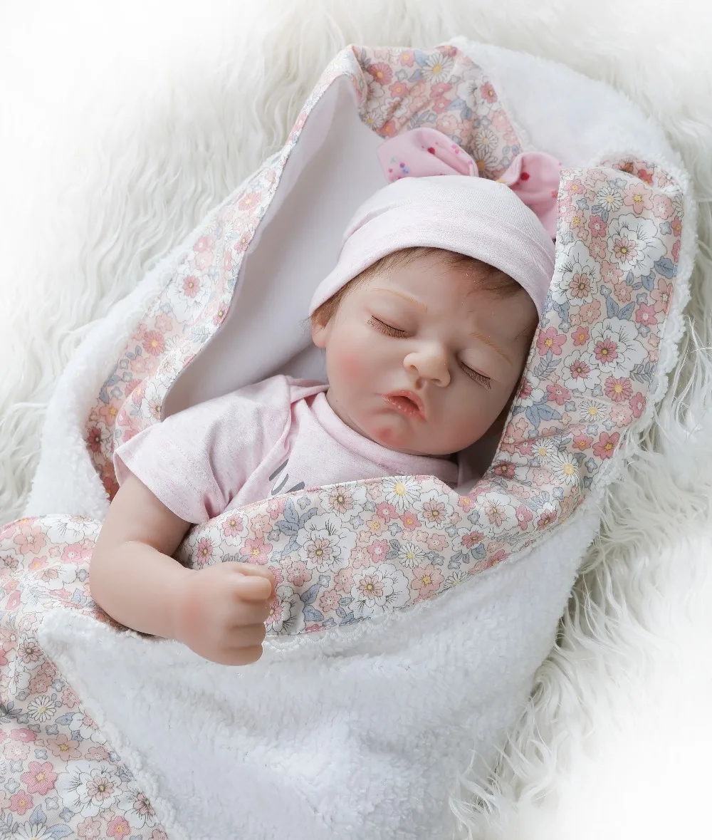 Силиконовые куклы reborn baby 2" 50 см реалистичные куклы-Младенцы recien nacidos realistas модные детские подарочные кукла npk