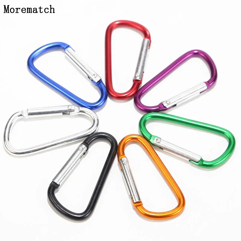 

Aluminum Alloy Carabiner D-Ring Key Chain Clip Multi-color Camping Keyring Snap Hook Outdoor Travel Kit Quickdraws 7#