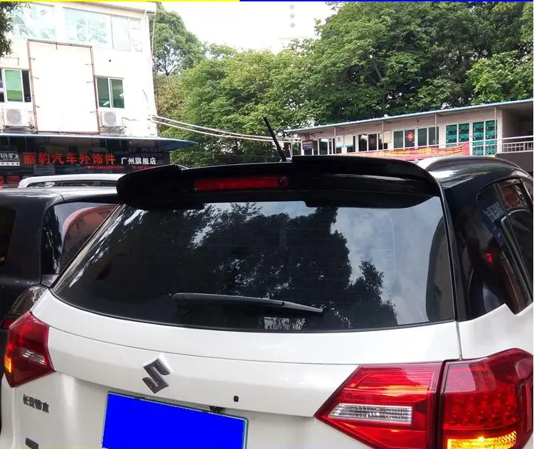 Новый краски заднего крыла багажник спойлер для 16 17 18 Suzuki Vitara 2016 2018 2017 быстро EMS |