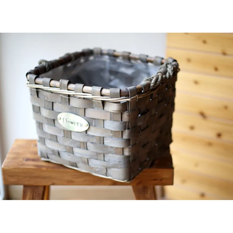 Органайзер для хранения ручной работы из натурального дерева|storage basket|fruit basketwooden