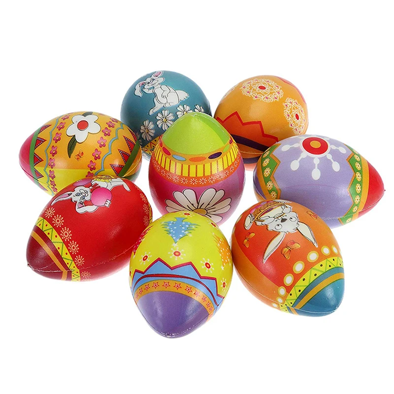Новинка Kawaii пасхальные яйца мягкие медленно поднимающиеся хлеб Торт Крем