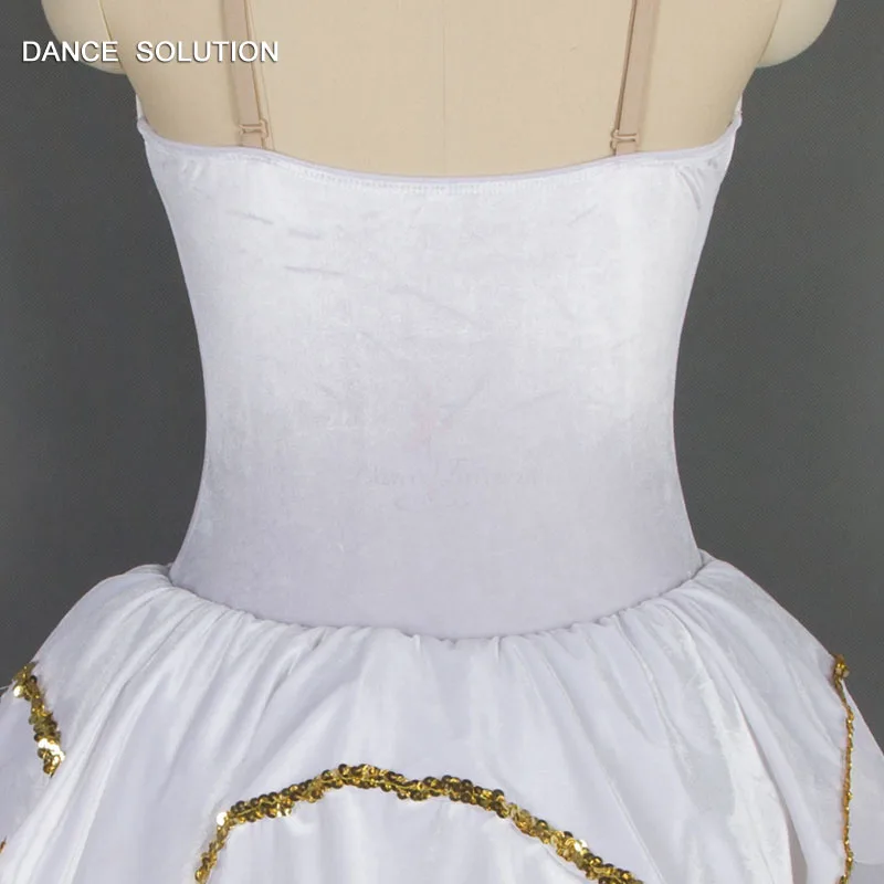 Женская бархатная юбка-пачка для танцев белая длинная балетная юбка с фатиновым