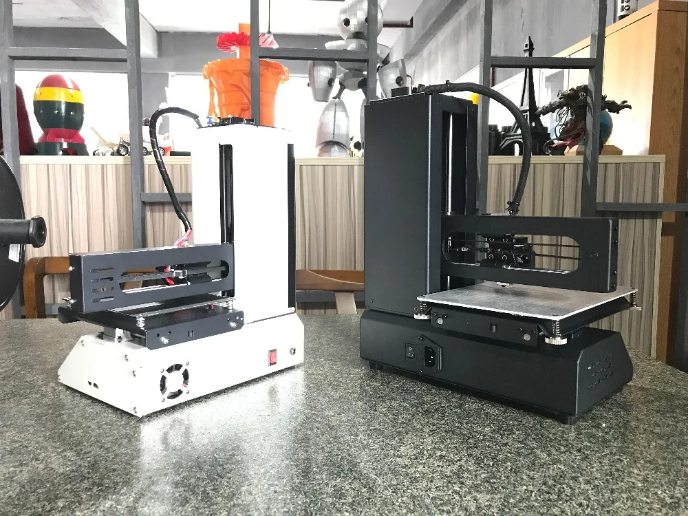 Wanhao Дубликатор i3 мини 3d принтер, DIY 3d принтер с более дешевой/низкой ценой, настольный FDM 3d принтер с поддержкой PLA нити