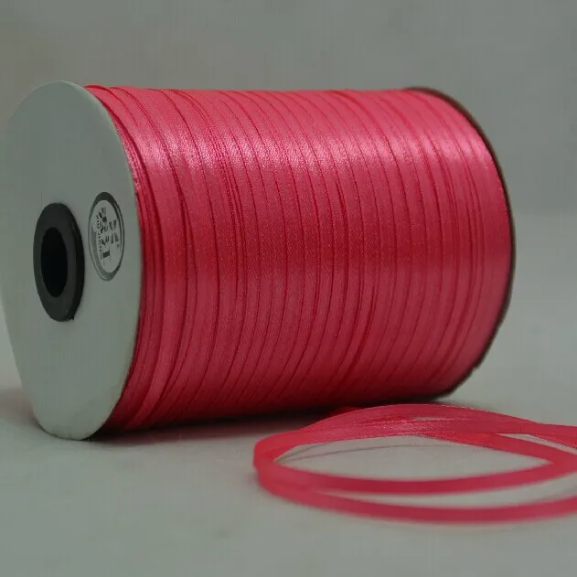 1/8 &quot3 мм коралловые розы лица атласная лента пояс шнур + Ювелирные изделия