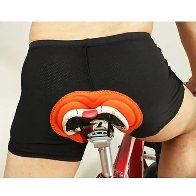 

2018 New Summer Breathable Comfortable Quick-drying Shorts Mountain Bike Cycling Silicone Cushion Blue Panties