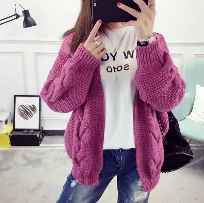 Женский винтажный свитер Белый Повседневный 2019 |