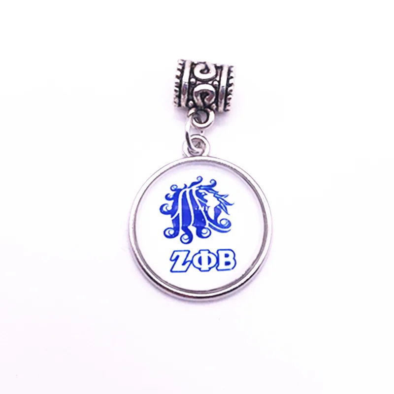 Zeta Phi Beta Sorority 18 мм Стеклянные Подвески медальон «сделай сам» браслет& ожерелье& брелок аксессуары ювелирные изделия 20 шт./партия