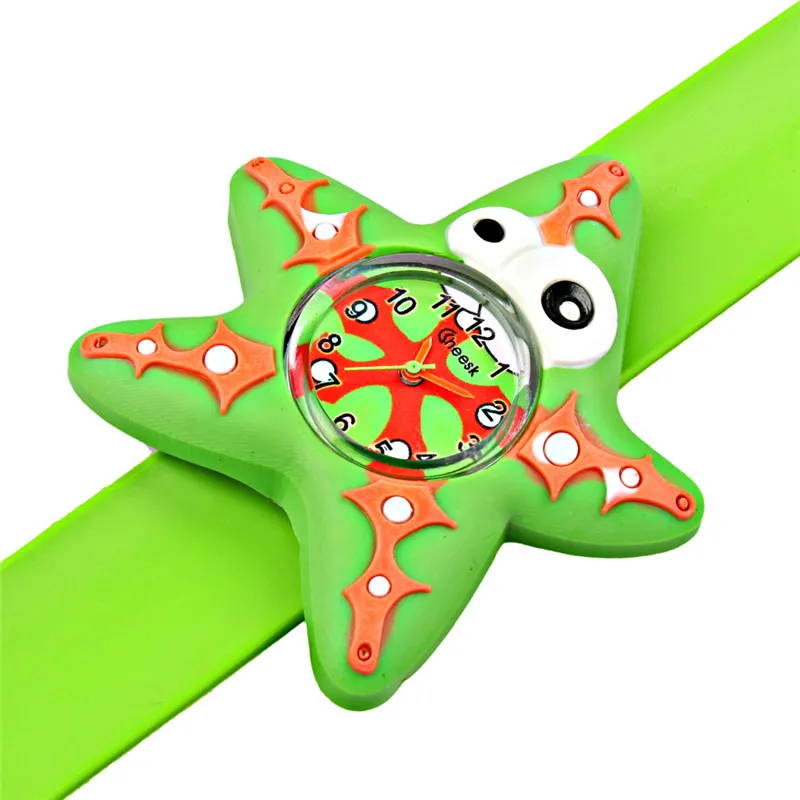 Модное нижнее белье с рисунком из мультфильма трусы часы 3D Симпатичные Морская