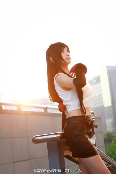 Костюм Athemis Final Fantasy VII Tifa Lockhart для косплея женское платье на заказ косплей